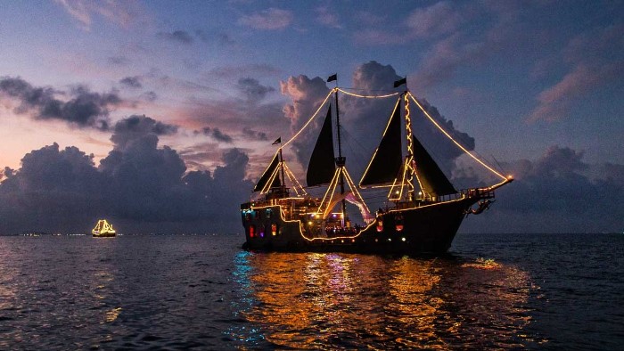 puerto vallarta pirate ship night tour